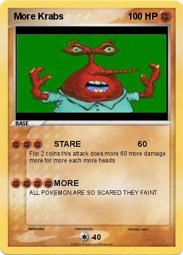 Pokemon More Krabs