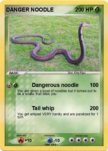Pokemon DANGER NOODLE