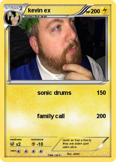 Pokemon kevin ex