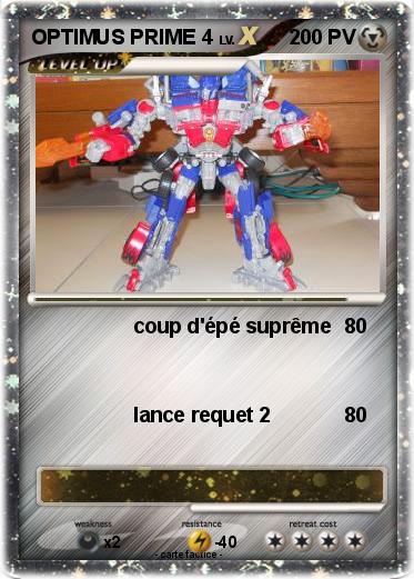 Pokemon OPTIMUS PRIME 4