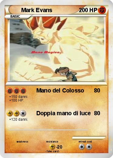 Pokemon Mark Evans