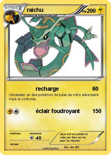 Pokemon raichu