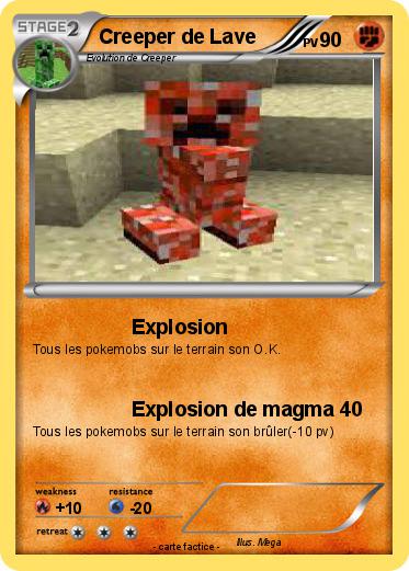 Pokemon Creeper de Lave