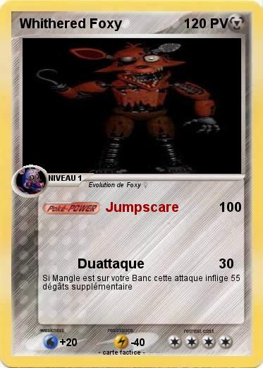 Pokemon Whithered Foxy