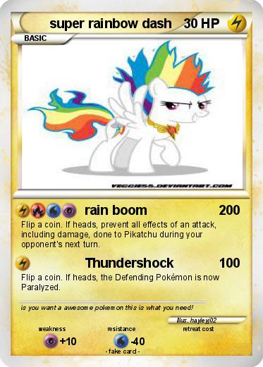 Pokemon super rainbow dash