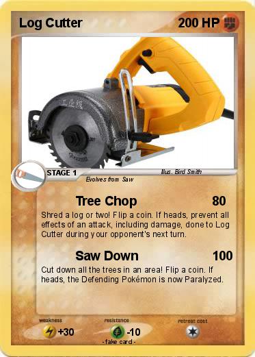 Pokemon Log Cutter