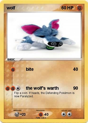 Pokemon wolf