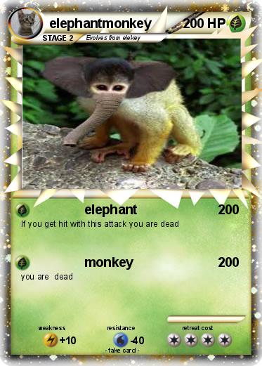 Pokemon elephantmonkey