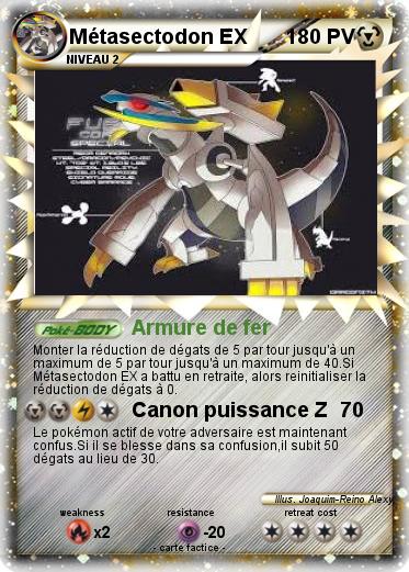 Pokemon Métasectodon EX