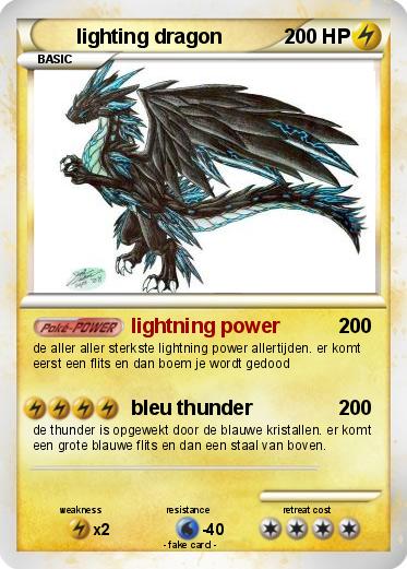 Pokemon lighting dragon