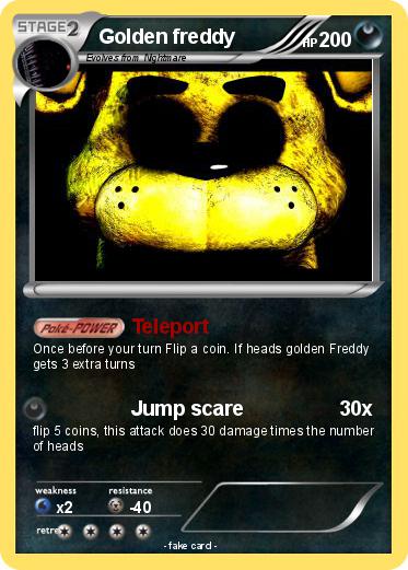 Pokemon Golden freddy