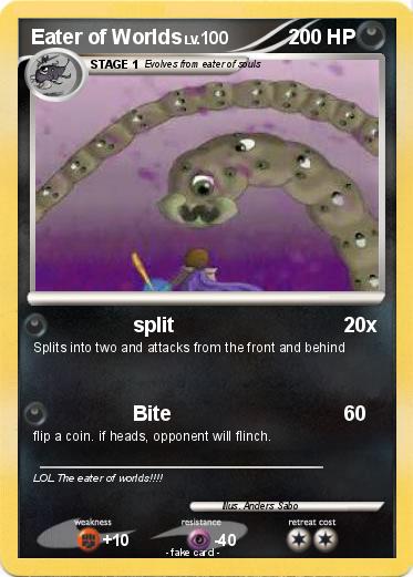 Pokemon Eater of Worlds