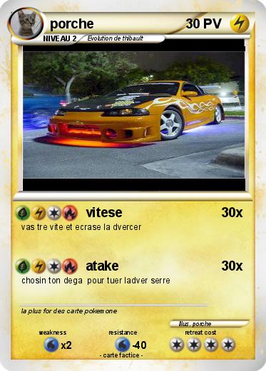 Pokemon porche