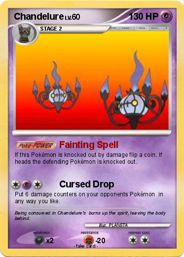 Pokemon Chandelure