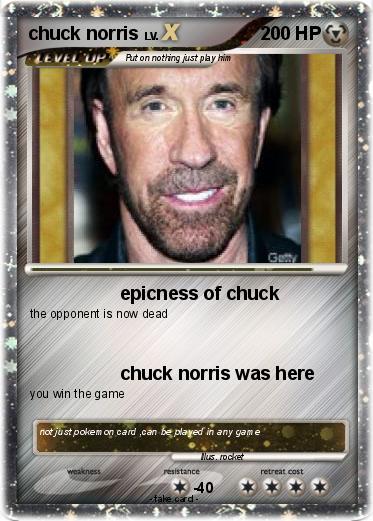 Pokemon chuck norris