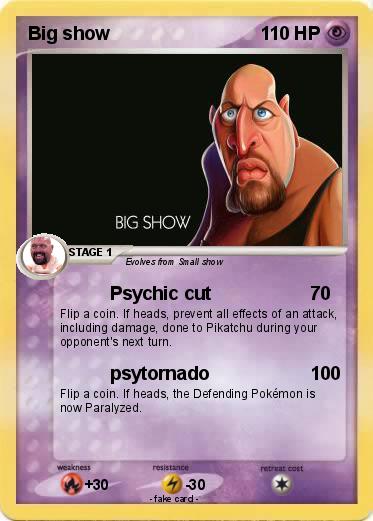 Pokemon Big show