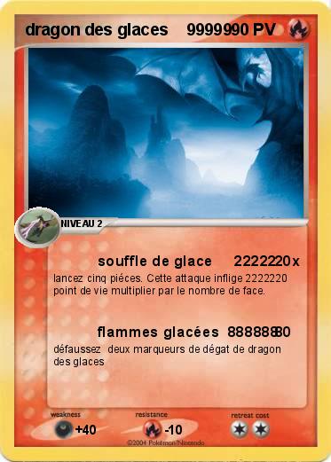 Pokemon dragon des glaces    99999