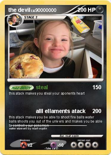 Pokemon the devil