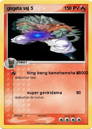 Pokemon gogeta ssj 5