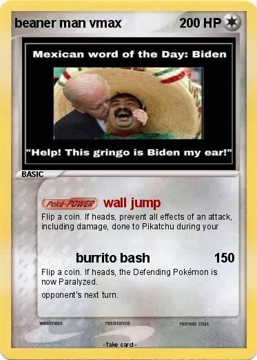 Pokemon beaner man vmax