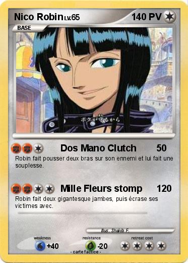 Pokemon Nico Robin
