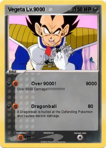 Pokemon Vegeta Lv.9000
