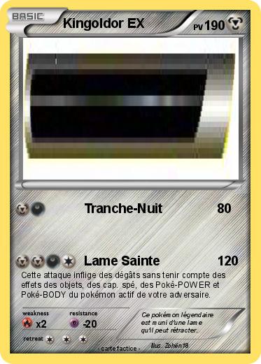 Pokemon Kingoldor EX