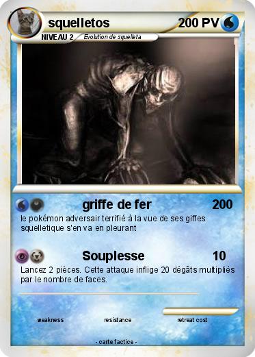 Pokemon squelletos