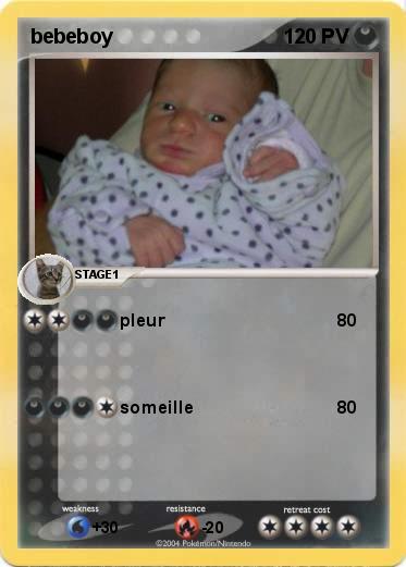 Pokemon bebeboy