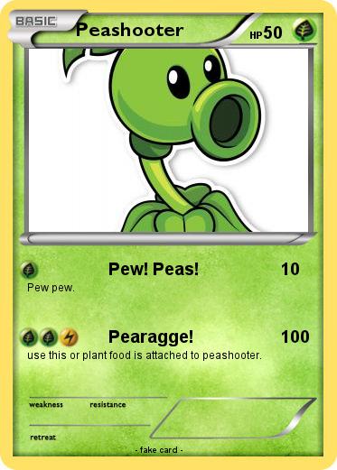 Pokemon Peashooter
