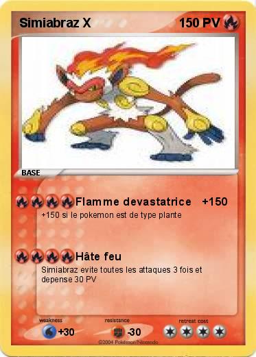 Pokemon Simiabraz X
