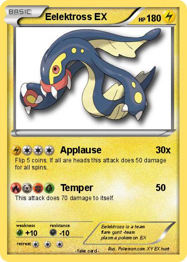 Pokemon Eelektross EX