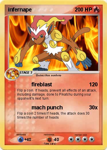 Pokemon infernape