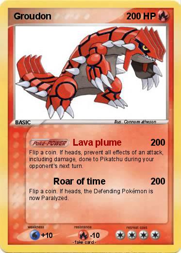 Pokemon Groudon