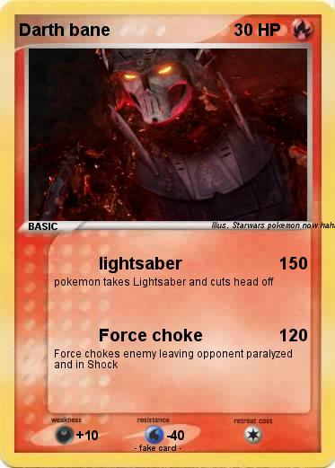 Pokemon Darth bane
