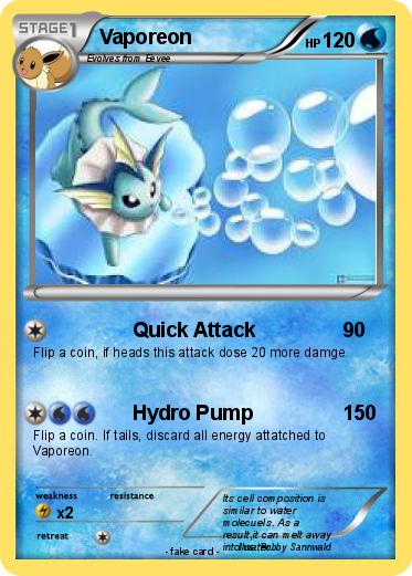 Pokemon Vaporeon