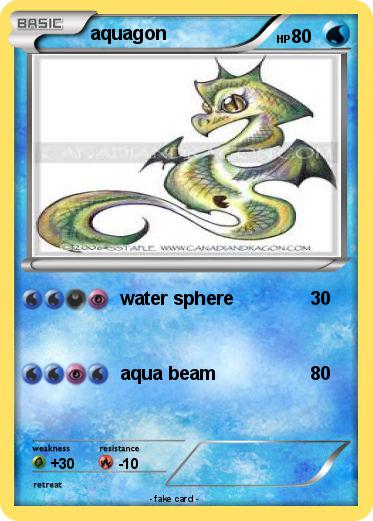 Pokemon aquagon