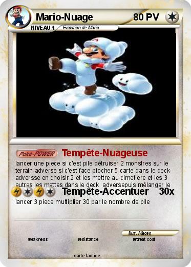 Pokemon Mario-Nuage