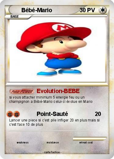 Pokemon Bébé-Mario
