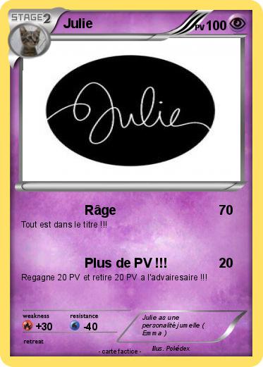 Pokemon Julie