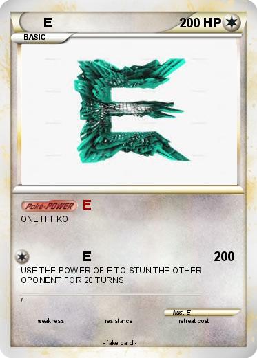 Pokemon E