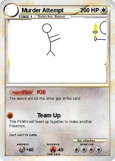Pokemon Murder Attempt