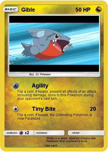Pokemon Gible