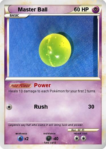 Pokemon Master Ball