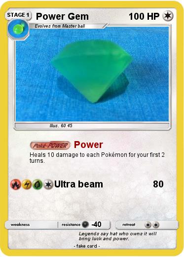 Pokemon Power Gem