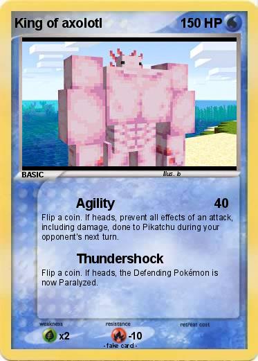 Pokemon King of axolotl