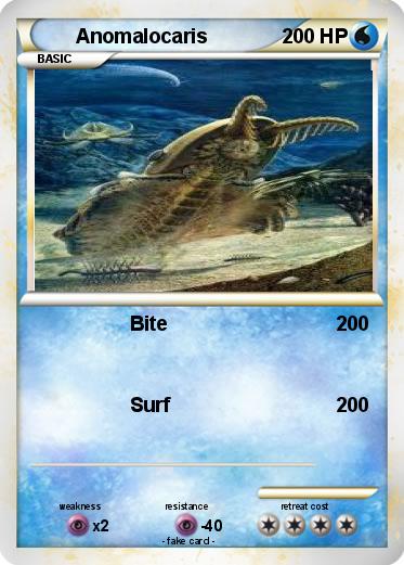 Pokemon Anomalocaris