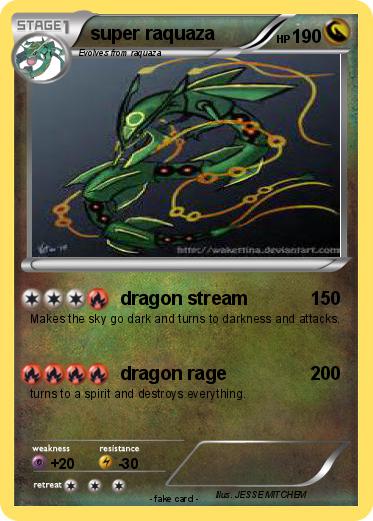 Pokemon super raquaza