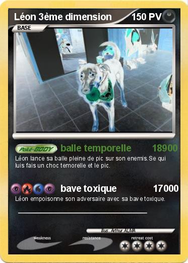 Pokemon Léon 3ème dimension