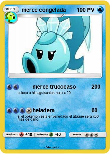 Pokemon merce congelada
